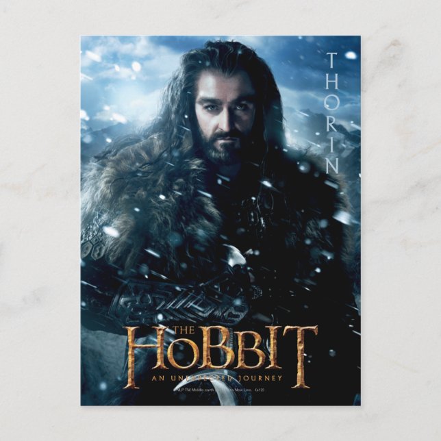 Limited Edition Artwork: THORIN OAKENSHIELD™ Postcard (Front)