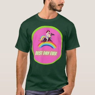 Limited Edition Best Day Ever Princess and Unicorn T-Shirt