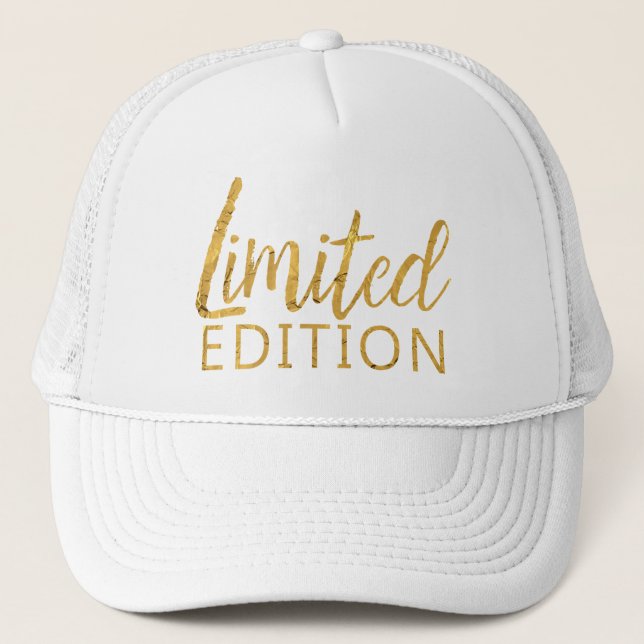 Limited Edition Gold Trucker Hat (Front)