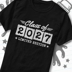 Limited Edition Graduation Senior Class of 2027 T-Shirt