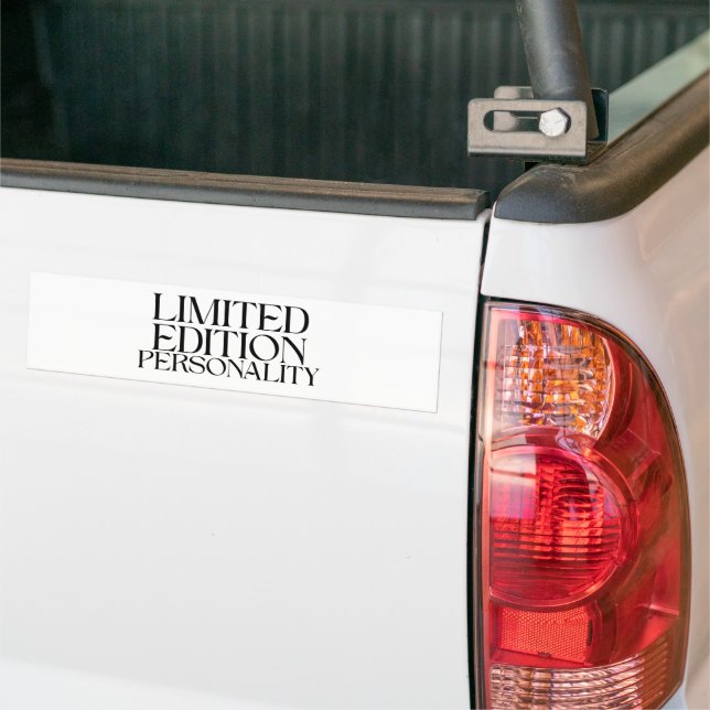 Limited Edition Personality Minimalist Bumper  Sticker (On Truck)