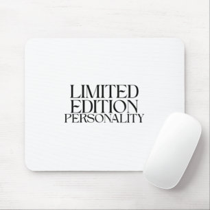 Limited Edition Personality Minimalist Typography Mouse Pad