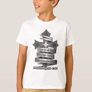 Limited Edition Philippians 4:13 Christian Bible T-Shirt