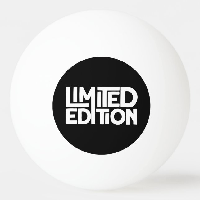 Limited Edition  Ping Pong Ball (Back)