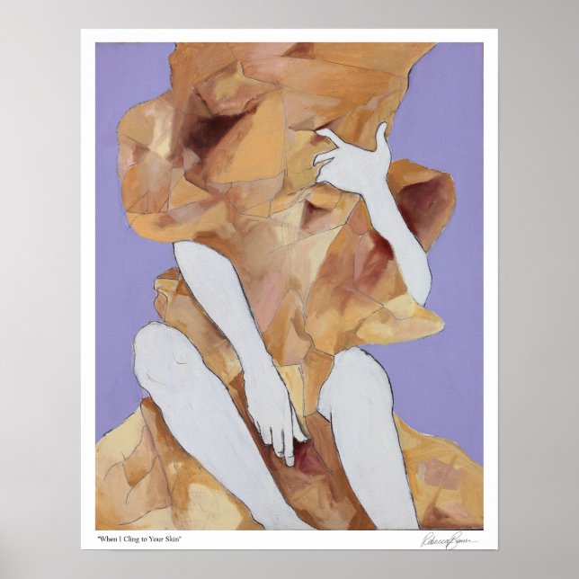 Limited Edition Poster "When I Cling to Your Skin" (Front)