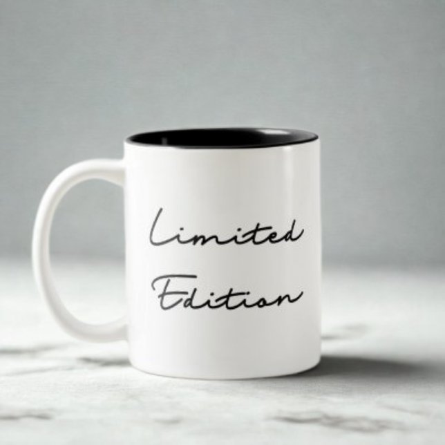 Limited Edition Quote Two-Tone Coffee Mug (Creator Uploaded)