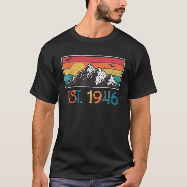 Limited Edition Retro Present Gift 80 Years Old T-Shirt (Front)