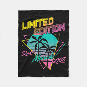 Limited Edition Since March 2008 Fleece Blanket