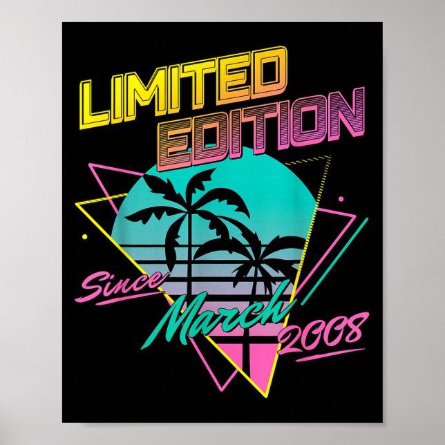 Limited edition since march 2008  poster (Front)