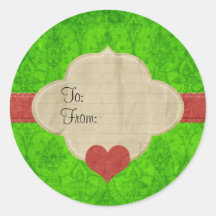 Limited Edition Stickers Noel "from-to" n°3