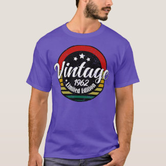Limited Edition Vintage 1962 birthday 61st Birthda T-Shirt