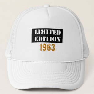Limited edition vintage 1963 trucker hat