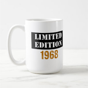 Limited edition vintage 1968 coffee mug