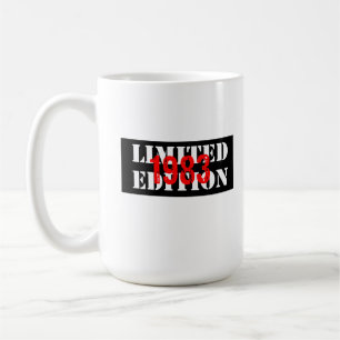 Limited edition vintage 1983 coffee mug