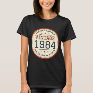 Limited Edition Vintage 1984 All Original Parts T-Shirt