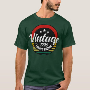 Limited Edition Vintage 1996 birthday 27th Birthda T-Shirt