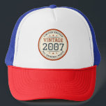 Limited Edition Vintage 2007 All Original Parts Trucker Hat<br><div class="desc">Limited Edition Vintage 2007 All Original Parts,  A Perfect Gifts For Birthday.</div>