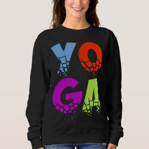 Limited Edition Yoga Meditation Fitted Sweatshirt