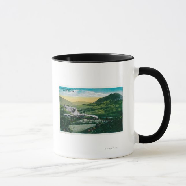 Limited Railroad near Horseshoe Curve Mug (Right)