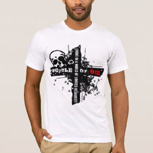 Limited Resources Recycle aCross White Shirt