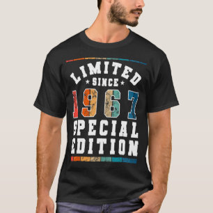 Limited Special Edition Vintage Since Born in 1967 T-Shirt
