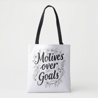 Limitless Dreams: A Unique Motivational Tote Bag D