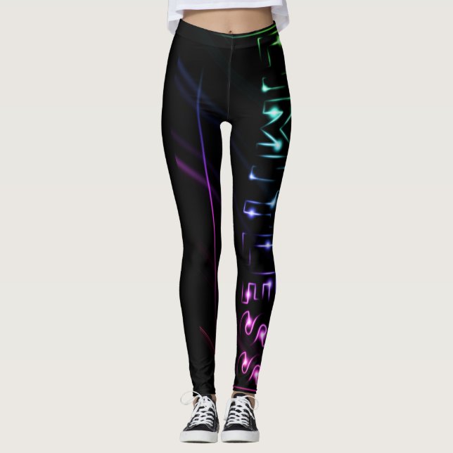 Limitless Limitless Neon Glow  Leggings (Front)