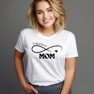 Limitless Mum Modern Script Mother's Day T-Shirt