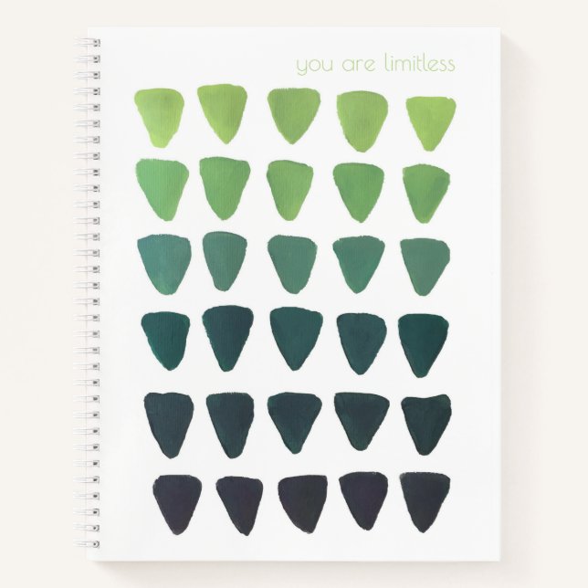 Limitless Possibilities Spiral Notebook (Front)