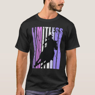 Limitless Purple Cowgirl Hat Cow Girls Rodeo Weste T-Shirt