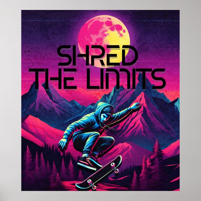 Limitless Skating Poster (Front)