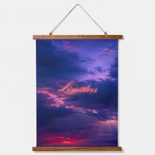 Limitless Sky - Deep Waters  Hanging Tapestry