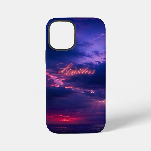 Limitless Sky - Deep Waters  iPhone Case (Back)