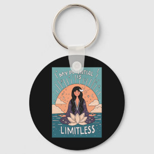 Limitless Sticker Key Ring