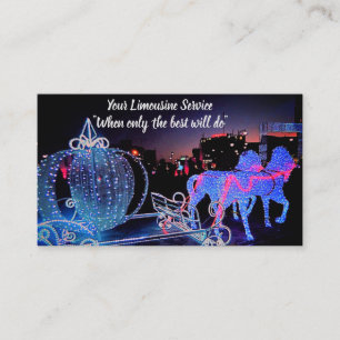 Limo and Driver Service Business Cards