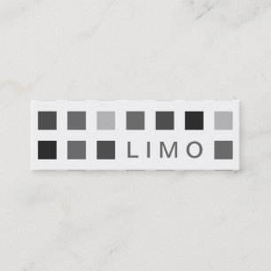 LIMO (mod squares) Mini Business Card