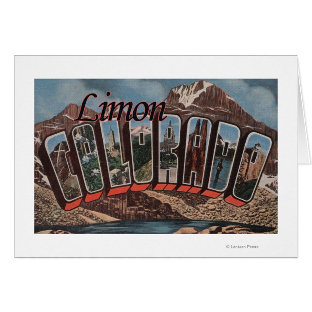Limon, ColoradoLarge Letter ScenesLimon, CO (Front Horizontal)
