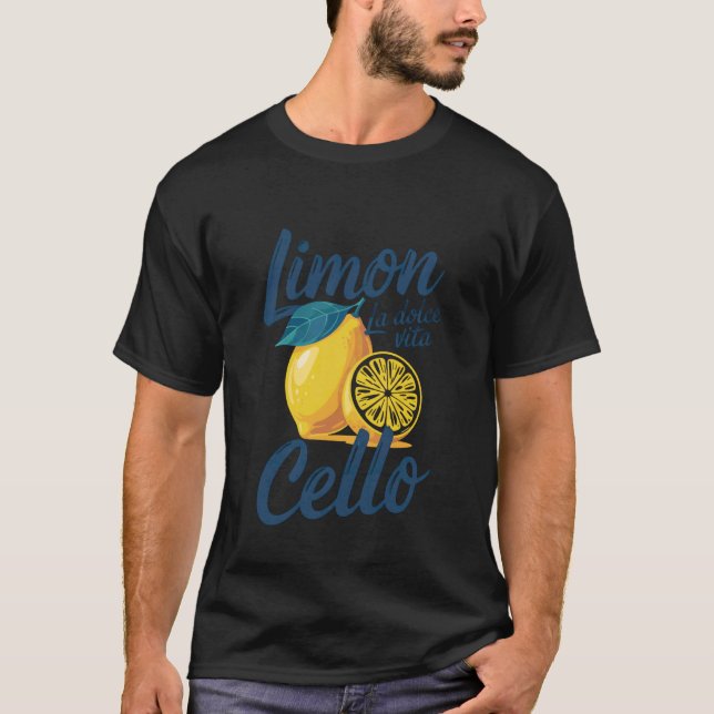 Limon La Dolce Vita Cello Lemon Delight T-Shirt (Front)