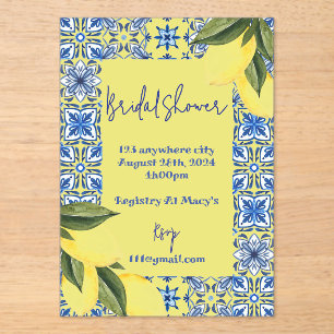 LIMONCELLO BRIDAL SHOWER INVITATION