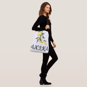 LIMONCELLO CUSTOM NAME Tote