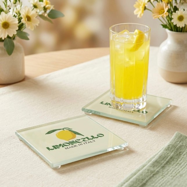 Limoncello Glass Coaster (Creator Uploaded)