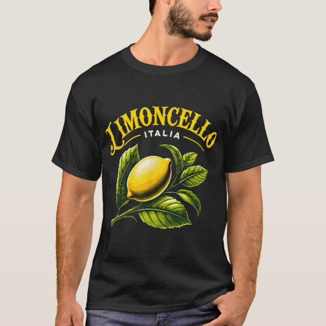 Limoncello Italia Italy Souvenir Lemons Italian  T-Shirt (Front)