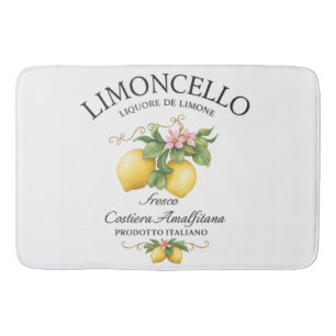 Limoncello Italy Amalfi Coast Bath Mat