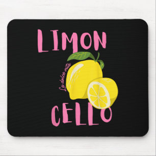 Limoncello La Dolce Vita Italian Lemon Mouse Pad