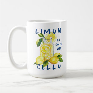 Limoncello La Dolce Vita Italy Lover Coffee Mug