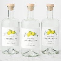 Limoncello Lemon Floral White