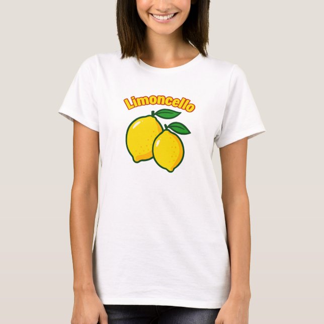Limoncello Lemon | Funny Fruit T-Shirt (Front)
