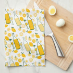 Limoncello Lemonade Lemons Cute Sketch Drawing Tea Towel<br><div class="desc">Check my shop for alternate designs and colours. THANK YOU FOR SUPPORTING INDEPENDENT ARTISTS! All artwork and designs are created by me. I love to draw and paint! Thanks for shopping with me and supporting my creativity! :) Check my shop for lots more colours and designs or let me know...</div>
