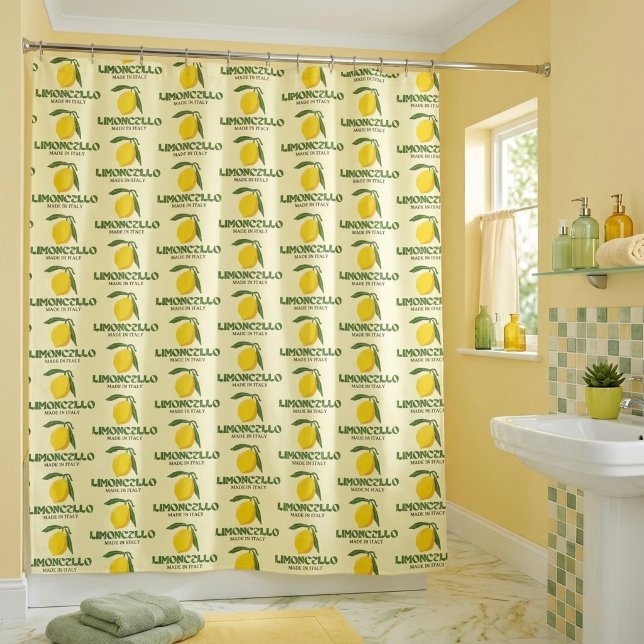 Limoncello Shower Curtain (Creator Uploaded)