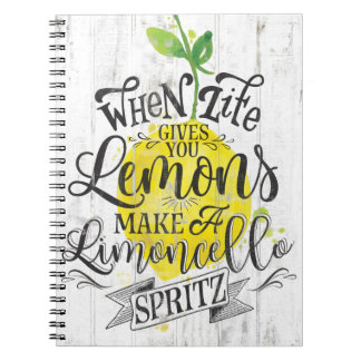 Limoncello Spritz Notebook